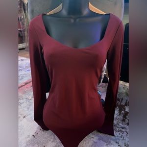 Long sleeve body suit